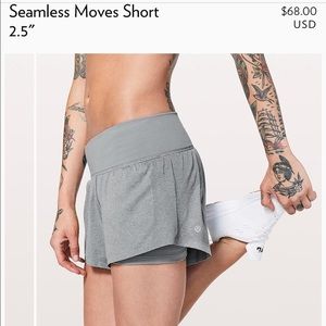 NWT Lululemon Seamless Shorts